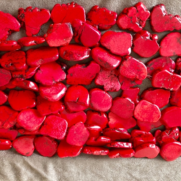 Chunky Beads Single Layer Necklace - 6 colors - Picture 6 of 6